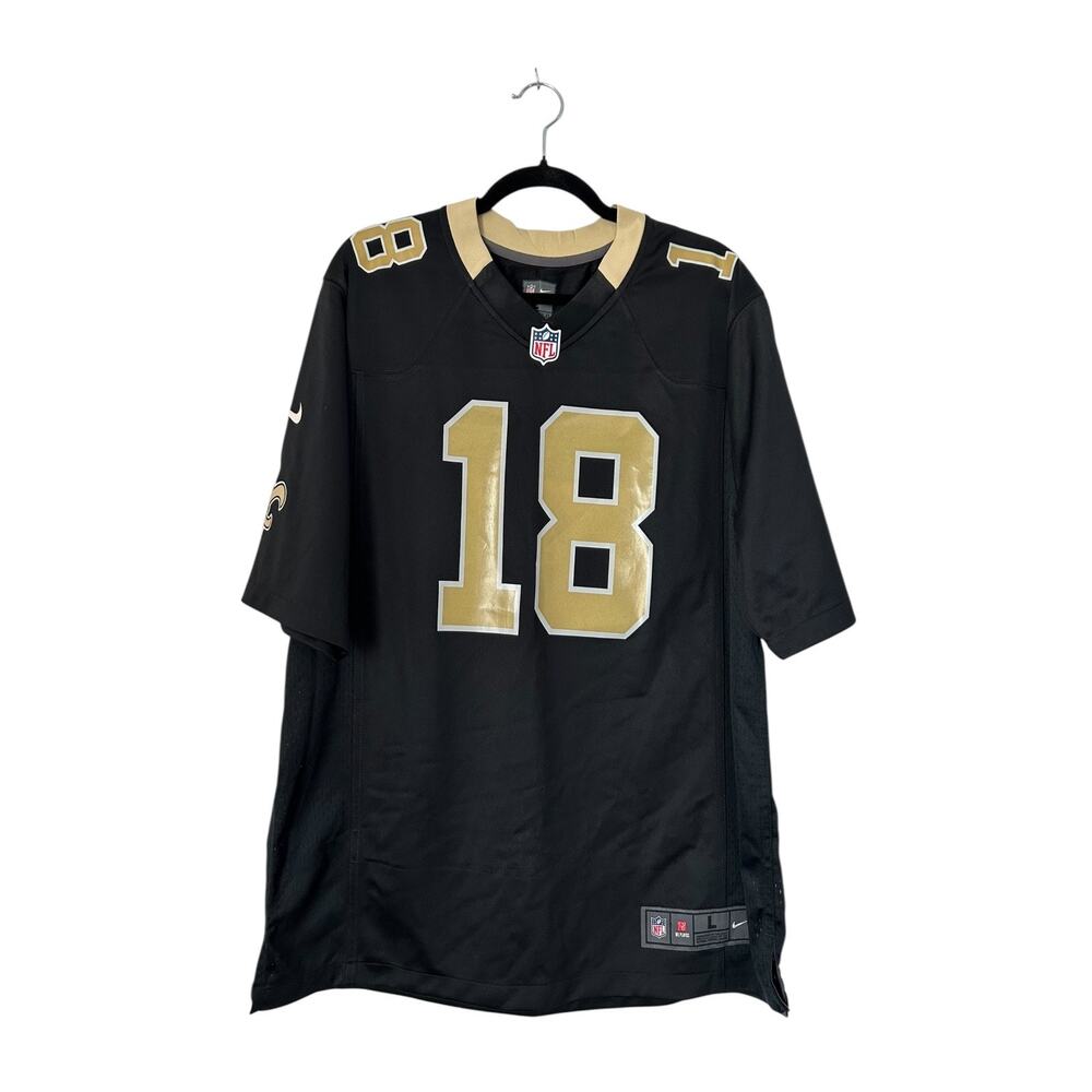Nike On Field Men's Size L New Orleans Saints #18 Smith NFL Football Jersey